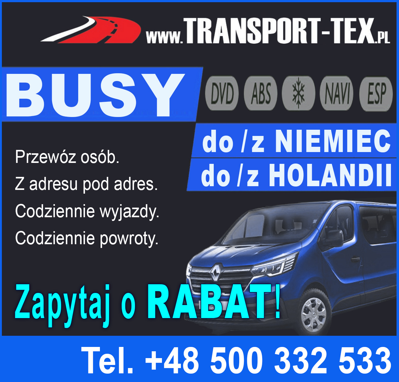 Łódź busy z Niemiec, busy z Holandii, województwo łódzkie Łódź busy do Niemiec, busy do Holandii, z województwa łódzkiego
